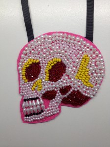 4.red & yellow skull