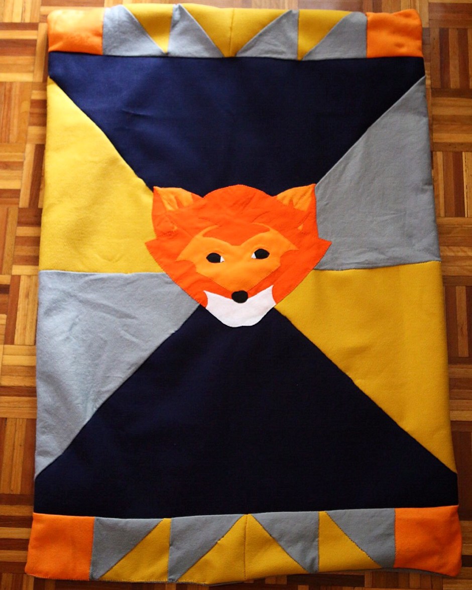 fox blanket